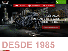 Tablet Screenshot of motoselcondor.com